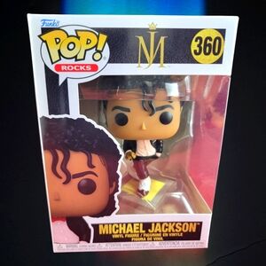 Michael jackson funko # 360 (nib) With pop protector